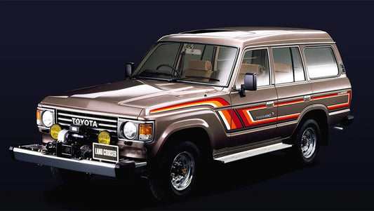 "Exploring the Rugged Capabilities of the Toyota Land Cruiser 60 Series: A Journey Through Time and Terrain"